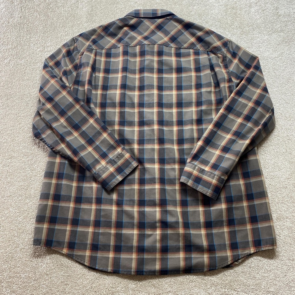Alaskan Hardgear Shirt Mens XL Plaid‎ Wool Blend Button Down Outdoors - Picture 11 of 13